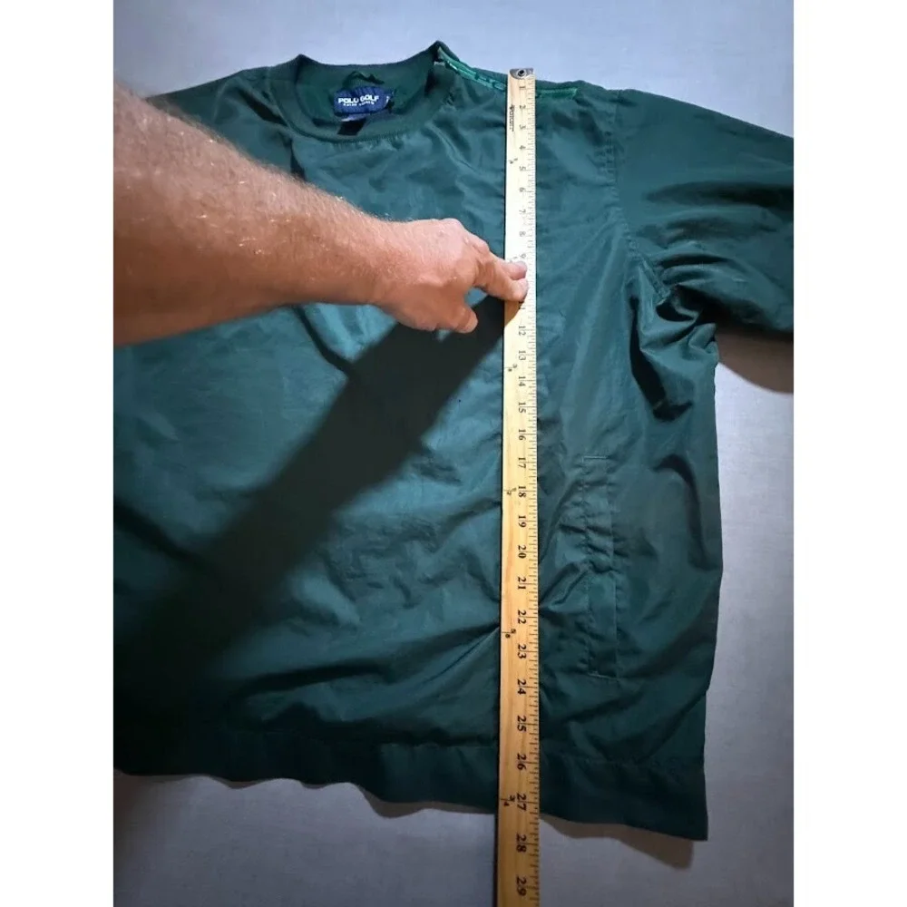 Polo Golf Ralph Lauren Jacket Adult XL‎ Green Logo Pullover Long Sleeve Mens